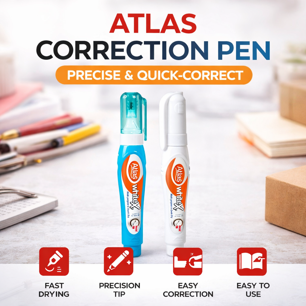 Atlas white ink correction pen